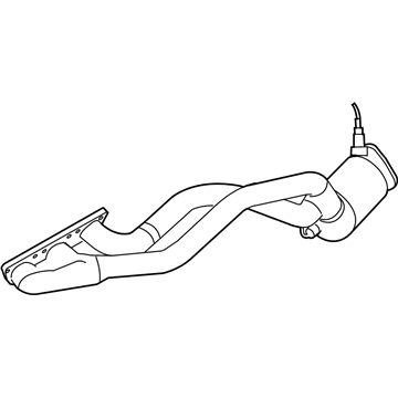 Audi S8 Exhaust Manifold - 07L-253-019-JX