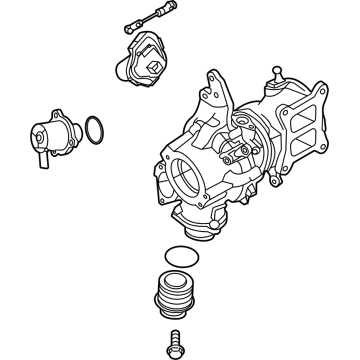 Audi Turbocharger - 06N-145-701-D