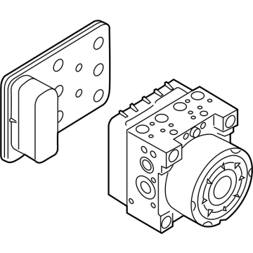 Audi A3 ABS Control Module - 5WA-614-517-BM-BEF