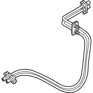 Audi Fuel Door Release Cable - 80A-971-015-A