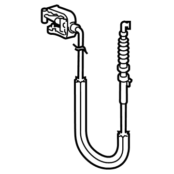 Audi RS3 Door Latch Cable - 5F4-839-017-A