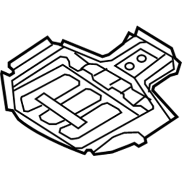 Audi Battery Trays - 8F0-804-869-B