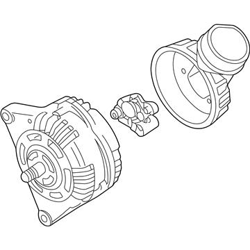 Audi Allroad Quattro Alternator - 038-903-018-EX