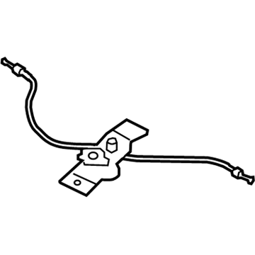 Audi A4 Quattro Hood Release Cable - 8W0-823-529-E