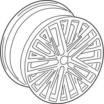 2019 Audi A8 Quattro Alloy Wheels - 4N0-601-025-BF