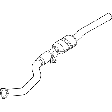 Audi Catalytic Converter - 4H0-253-300-G