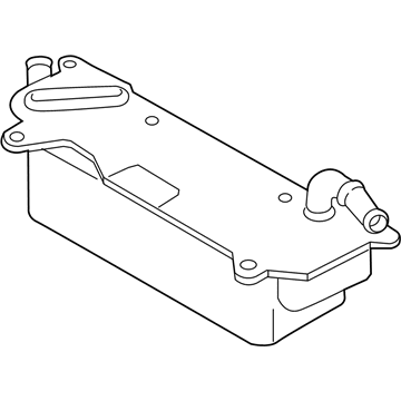 Audi Automatic Transmission Oil Cooler - 4G0-317-021-AF