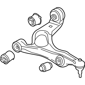 Audi Q7 Control Arm - 7L8-407-151-B