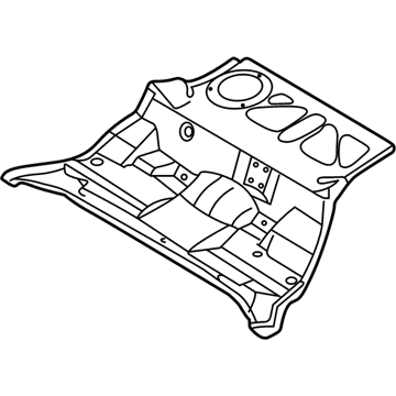 Audi Floor Pan - 8D0-803-093-J