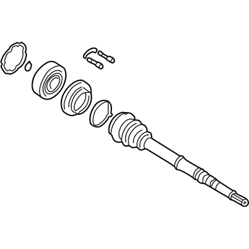 Audi CV Joint - 443-498-103