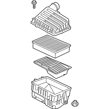 Audi Air Filter Box - 5Q0-129-607-AC