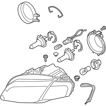 Audi RS4 Headlight - 8E0-941-003-AL