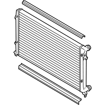 Audi Radiator - 1K0-121-251-AB