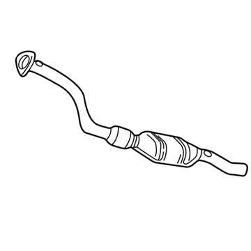 2001 Audi A4 Catalytic Converter - 8E0-253-058-EX