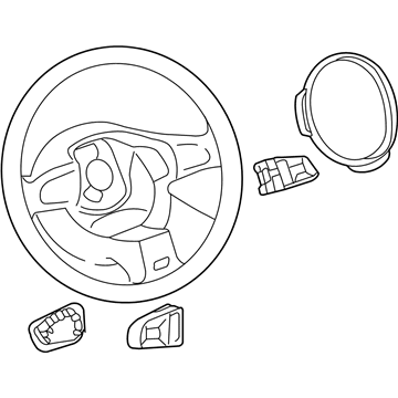 Audi S8 Steering Wheel - 4E0-419-091-CL-1LT