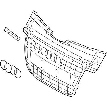 Audi 8K0-853-651-P-1RR