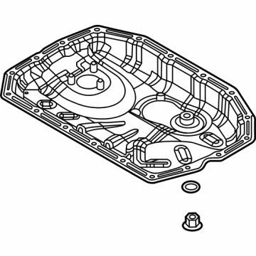 Audi Oil Pan - 0P2-103-602-A