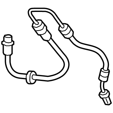 Audi Brake Hose - 8W0-611-707-H