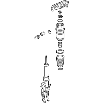 Audi Q7 Shock Absorber - 7L8-616-039-H