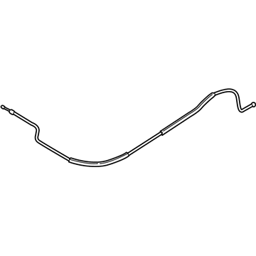 Audi Hood Release Cable - 8W1-823-535-C