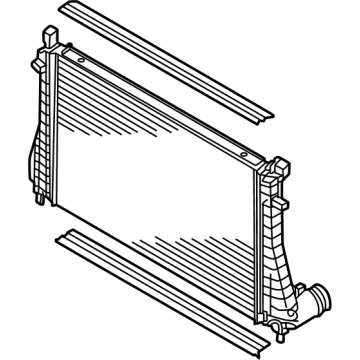 Audi Intercooler - 5Q0-145-803-AE