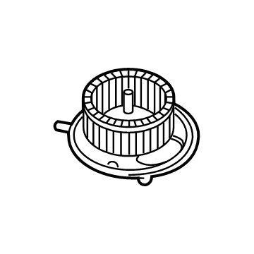 Audi TT Quattro Blower Motor - 5Q1-819-021-J