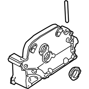 Audi A3 Quattro Timing Cover - 066-109-122-G