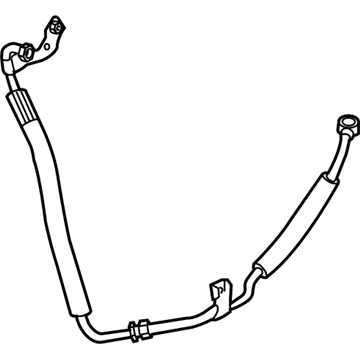 Audi S6 Power Steering Hose - 4F0-422-893-H