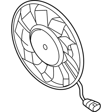 Audi Cooling Fan Assembly - 5Q0-959-455-AH