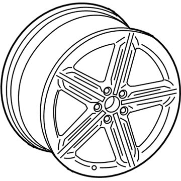 Audi Q3 Quattro Alloy Wheels - 8U0-601-025-AC