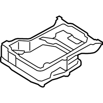 Audi 077-103-603-AE Upper Oil Pan