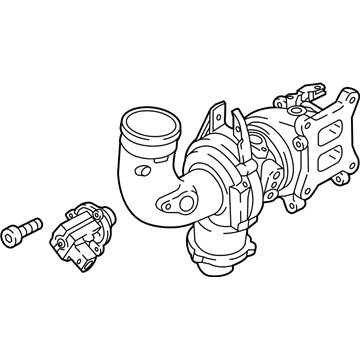 Audi A6 Quattro Turbocharger - 06L-145-874-D