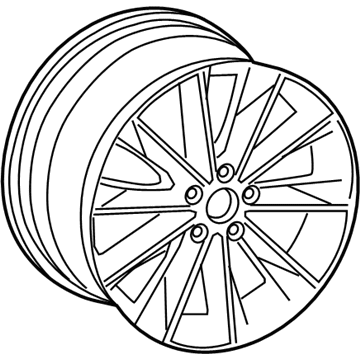 Audi RS7 Alloy Wheels - 4G8-601-025-AD