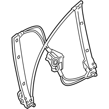 Audi Q5 Sportback Window Regulator - 80A-837-461-A