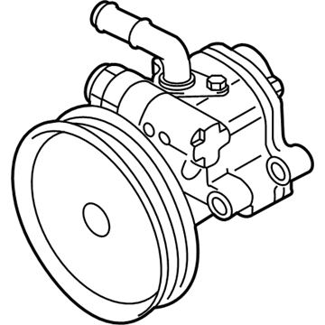 Audi A4 Power Steering Pump - 8K0-145-156-R