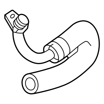 Audi RS6 Avant Coolant Pipe - 4M8-121-662