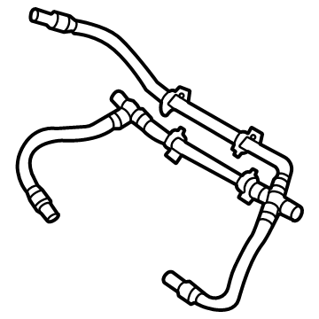 Audi A7 Sportback Coolant Pipe - 4K0-121-525-A