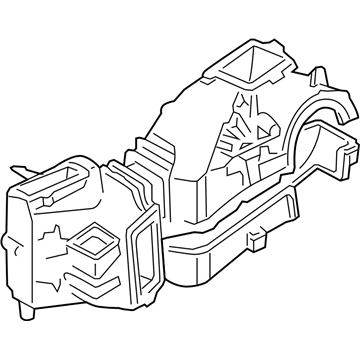 Audi A/C Evaporator Core - 1J1-820-007-B