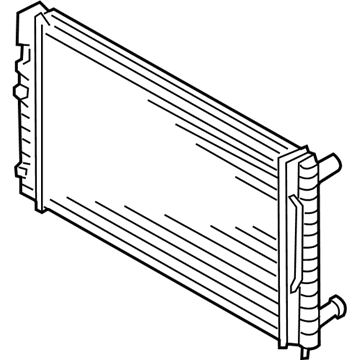 Audi A6 Quattro Radiator - 4B3-121-251