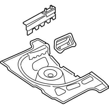 Audi TT Quattro Floor Pan - 8N0-813-114-B