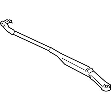 Audi A4 Quattro Windshield Wiper Arms - 8H1-955-407-C-1P9