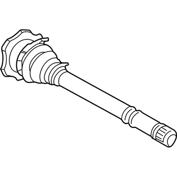 Audi 90 CV Joint - 893-498-103-AX