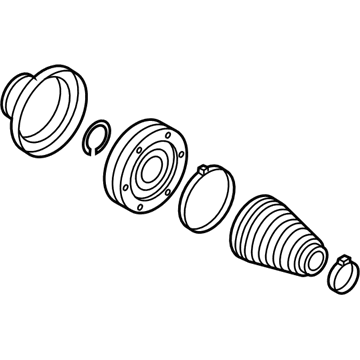 Audi Q7 CV Joint - 7L0-498-103-A