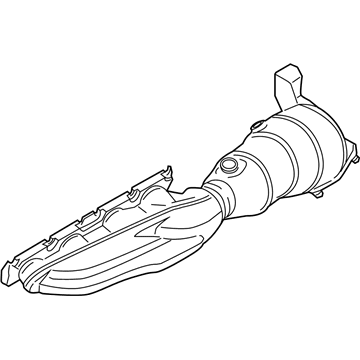 Audi RS5 Catalytic Converter - 8T0-253-019-EX