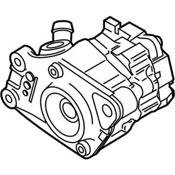 Audi A8 Quattro Power Steering Pump - 4E0-145-156-F