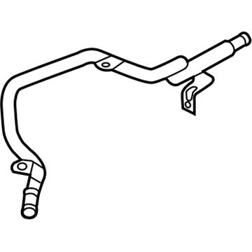 Audi S7 Coolant Pipe - 4G0-121-481-P