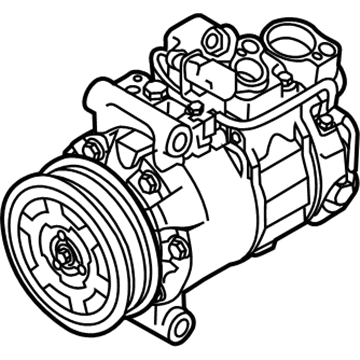 Audi Q7 A/C Compressor - 4E0-260-805-AR