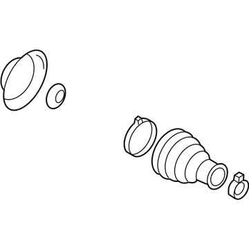 Audi RS5 CV Joint Boot - 8K0-598-201-E