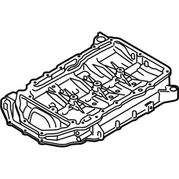 Audi A3 Oil Pan - 06K-103-603-DE