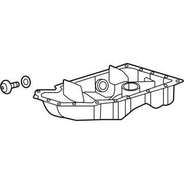 Audi A3 Oil Pan - 06K-103-600-AF